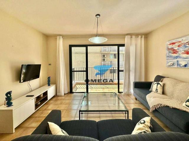 Apartamento para Venda em Guarujá/SP Pitangueiras 3 Quartos