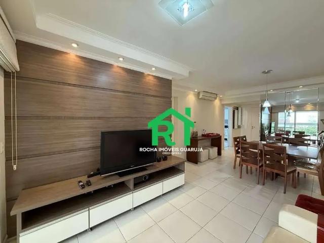 Apartamento para Venda em Guarujá/SP Pitangueiras 3 Quartos