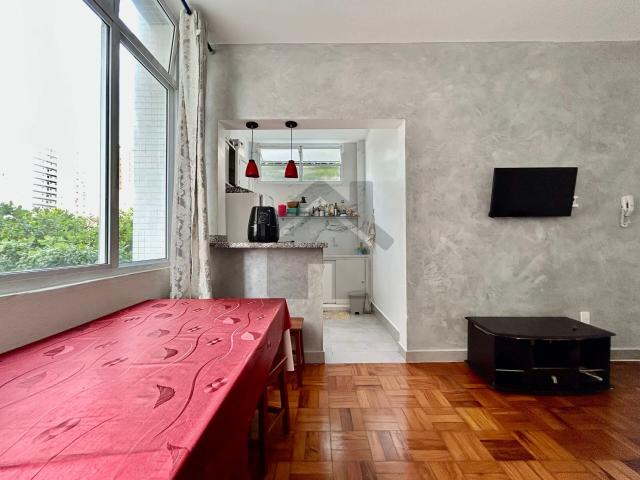 Apartamento para Venda em Guarujá/SP Pitangueiras 1 Quartos