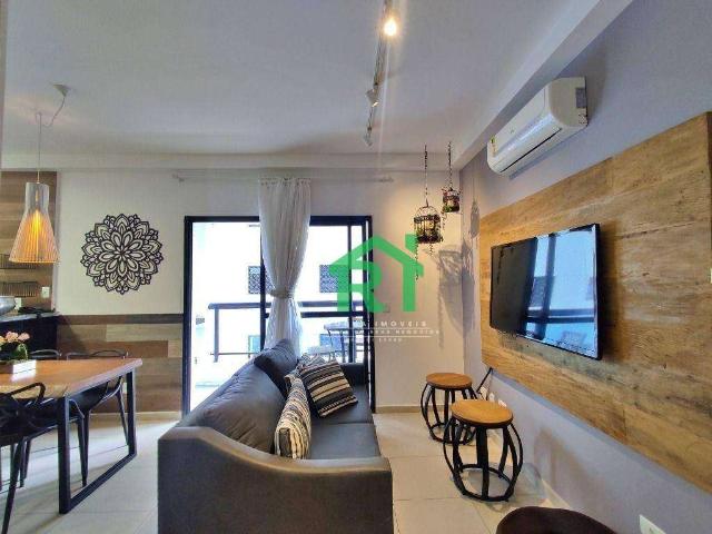 Apartamento para Venda em Guarujá/SP Pitangueiras 2 Quartos