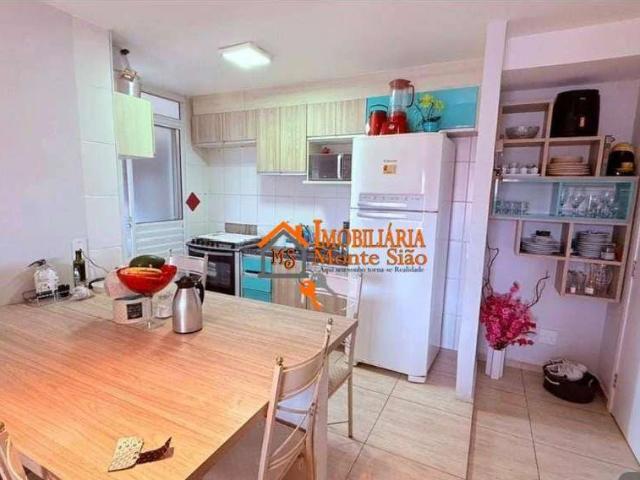 Apartamento para Venda em Guarulhos/SP Jardim Flor da Montanha 3 Quartos
