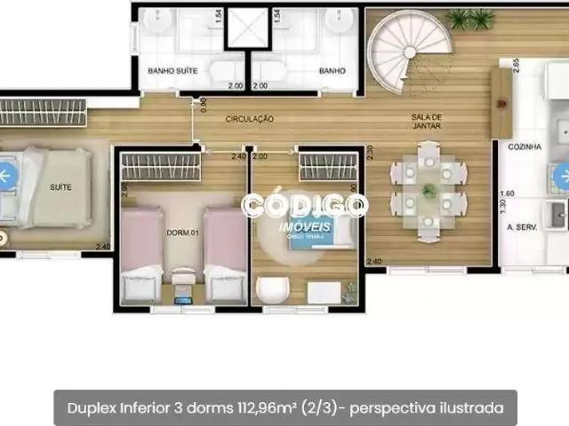 Apartamento para Venda em Guarulhos/SP Jardim Las Vegas 3 Quartos