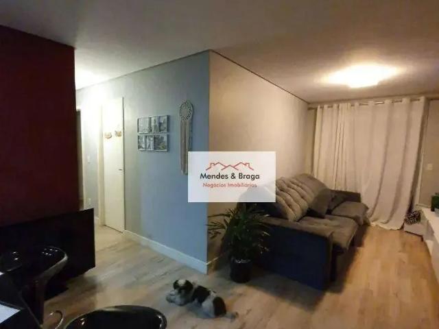 Apartamento para Venda em Guarulhos/SP Parque Renato Maia 3 Quartos