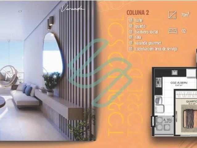 Apartamento para Venda em Guarapari/ES Praia do Morro 2 Quartos