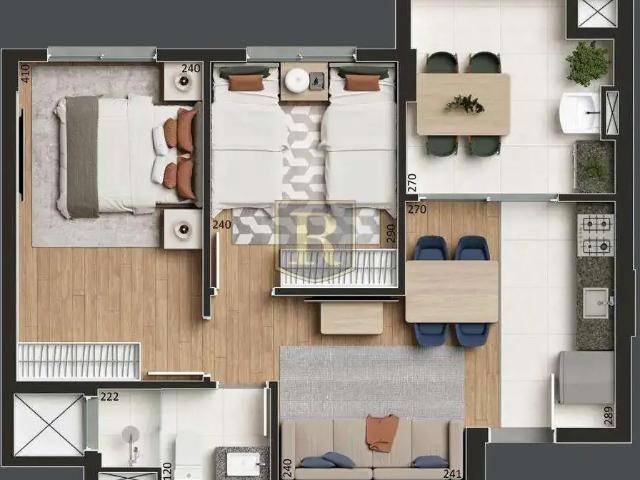 Apartamento para Venda em Guarapuava/PR Cidade dos Lagos