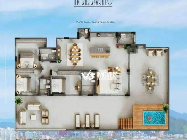 Apartamento para Venda em Guaratuba/PR Centro 3 Quartos