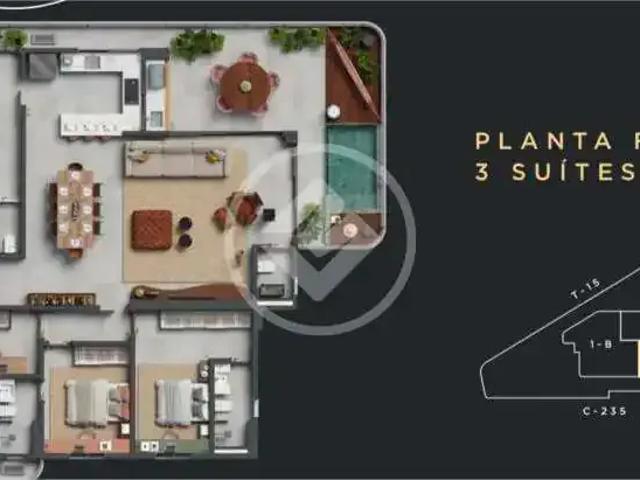 Apartamento para Venda em Goiânia/GO Setor Bueno 3 Quartos