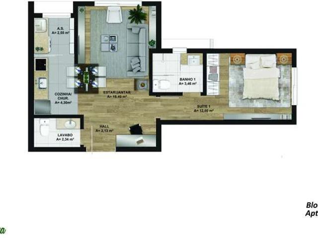Apartamento para Venda em Gramado/RS Bavaria 2 Quartos