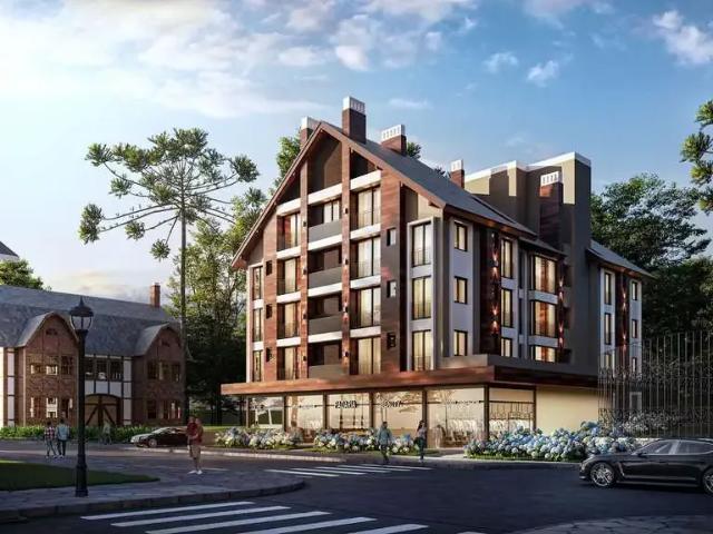 Apartamento para Venda em Gramado/RS Centro 2 Quartos