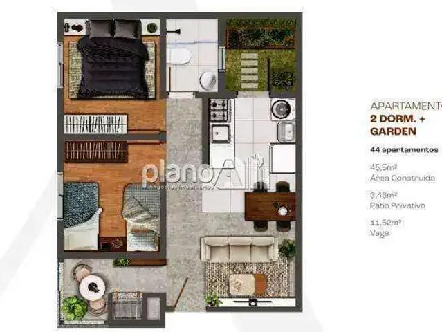 Apartamento para Venda em Gravataí/RS Passo das Pedras 2 Quartos
