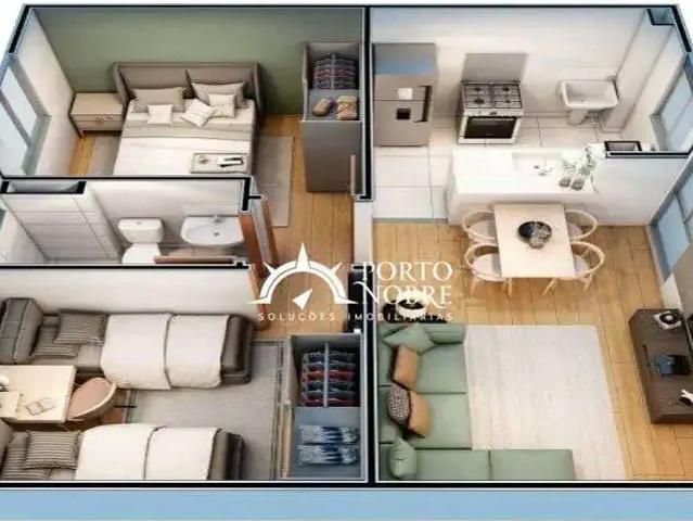 Apartamento para Venda em Gravataí/RS Passos dos Ferreiros 2 Quartos