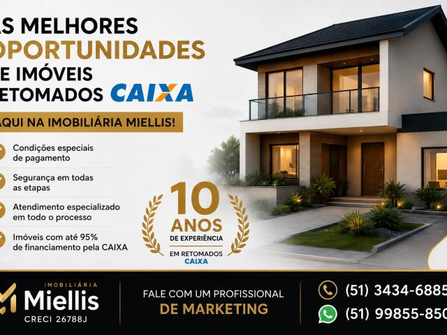 Apartamento para Venda em Gravataí/RS Vera Cruz 1 Quartos