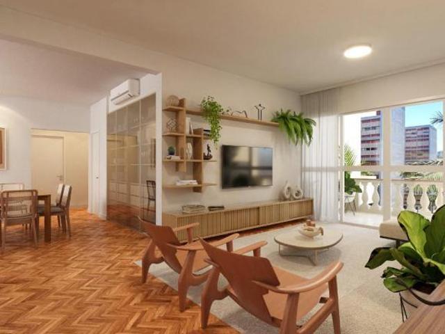 Apartamento para venda em Higienópolis com 4 quartos, sendo 3 suítes, 177m²