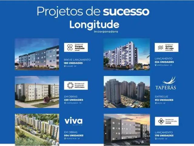 Apartamento para Venda em Hortolândia/SP Parque Orestes Ôngaro 2 Quartos