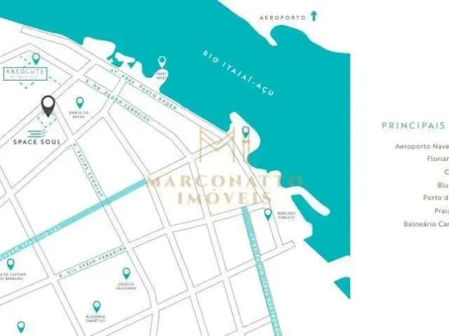 Apartamento para Venda em Itajaí/SC Centro 2 Quartos