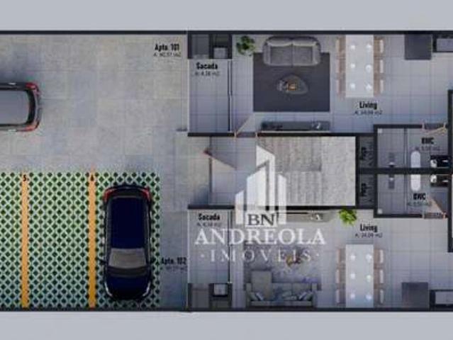 Apartamento para Venda em Itajaí/SC São João 3 Quartos