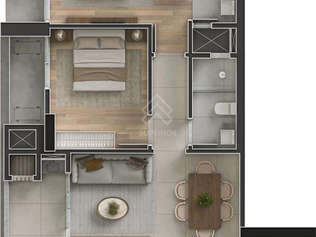 Apartamento para Venda em Itajaí/SC Vila Operária 3 Quartos