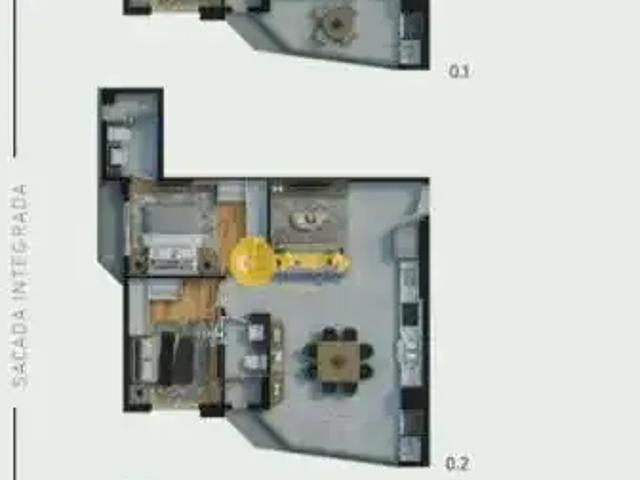 Apartamento para Venda em Itajaí/SC Vila Operária 2 Quartos