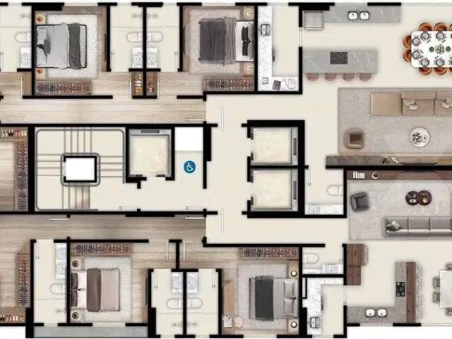 Apartamento para Venda em Itapema/SC Castelo Branco 4 Quartos