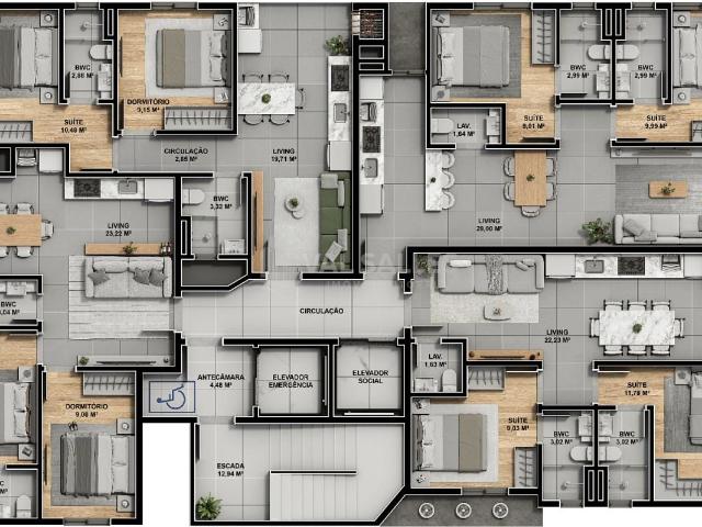 Apartamento para Venda em Itapema/SC Morretes 2 Quartos