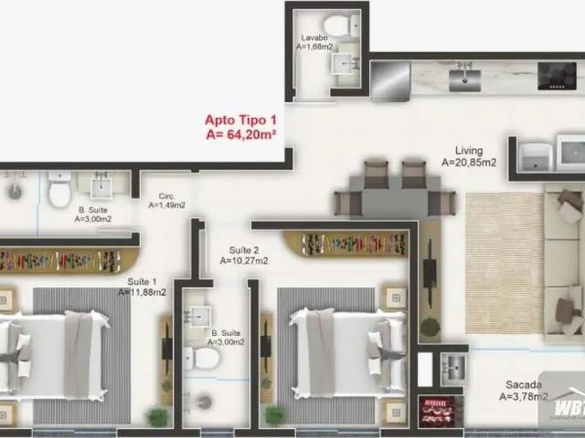 Apartamento para Venda em Itapema/SC Morretes