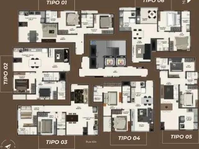 Apartamento para Venda em Itapema/SC Morretes 1 Quartos