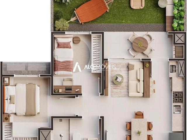Apartamento para Venda em Itapoá/SC Pontal do Norte 2 Quartos