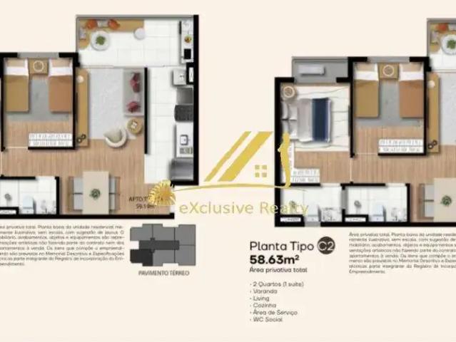 Apartamento para Venda em Ilhéus/BA Nossa Senhora da Vitória 2 Quartos