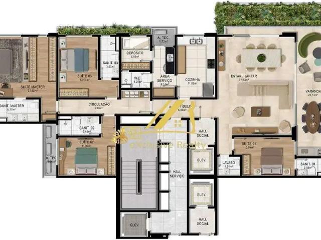 Apartamento para Venda em Ilhéus/BA Cidade Nova 4 Quartos