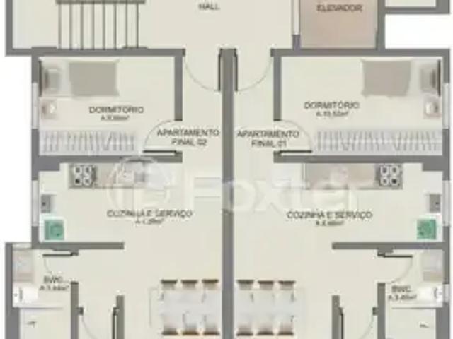 Apartamento para Venda em Imbituba/SC Centro 2 Quartos