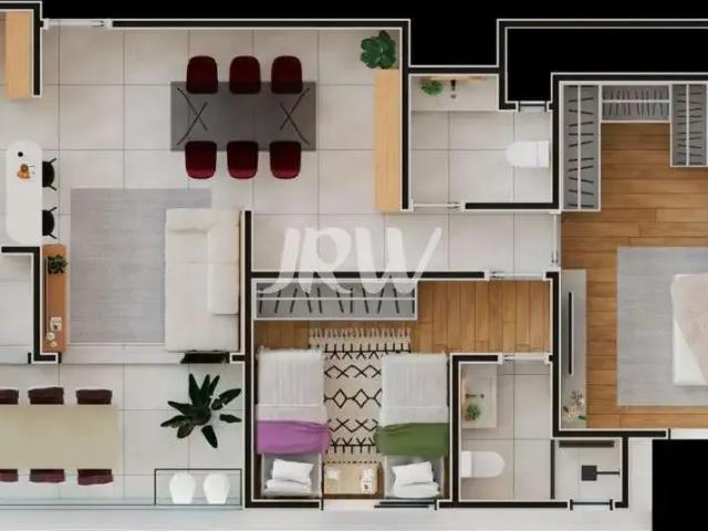 Apartamento para Venda em Indaiatuba/SP Vila Sfeir 2 Quartos