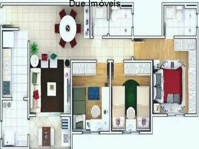 Apartamento para Venda em Indaiatuba/SP Vila Furlan 3 Quartos