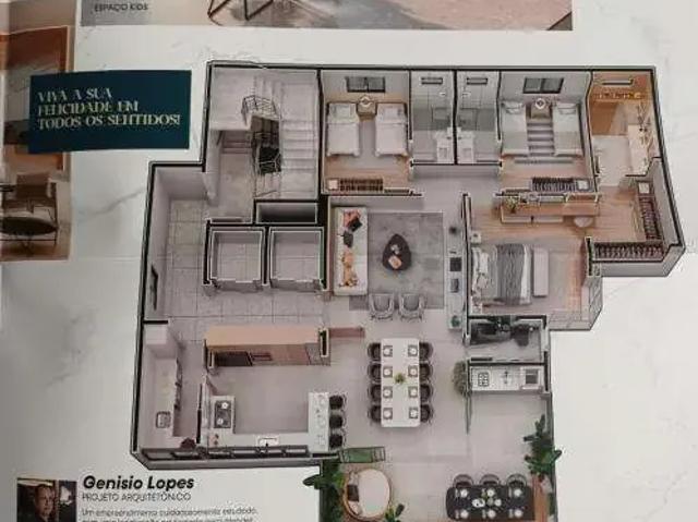Apartamento para Venda em Ipatinga/MG Iguaçu 3 Quartos