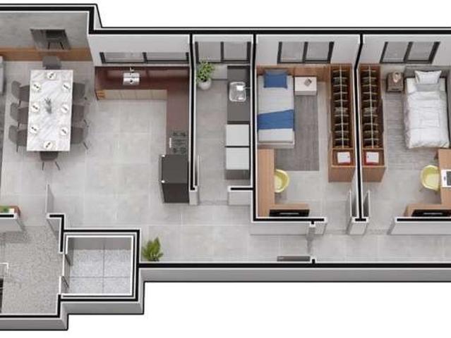 Apartamento para Venda em Ipatinga/MG Iguaçu 3 Quartos