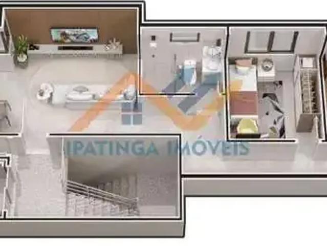 Apartamento para Venda em Ipatinga/MG Iguaçu 3 Quartos