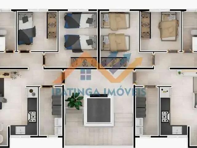 Apartamento para Venda em Ipatinga/MG Vila Militar 3 Quartos