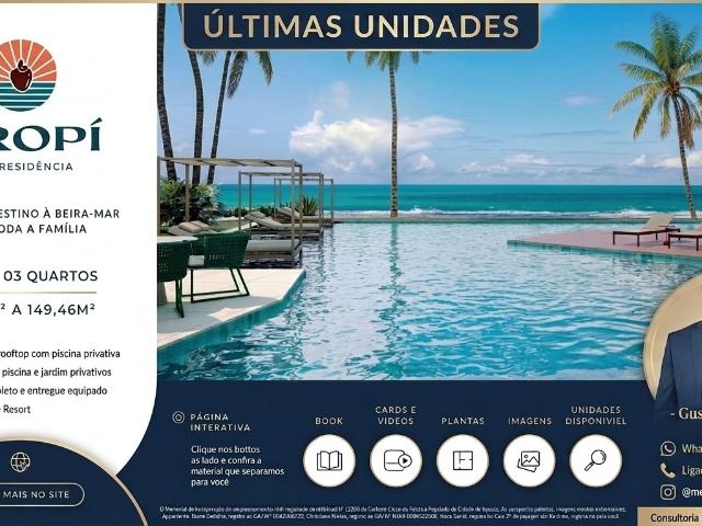 Apartamento para Venda em Ipojuca/PE Muro Alto 2 Quartos