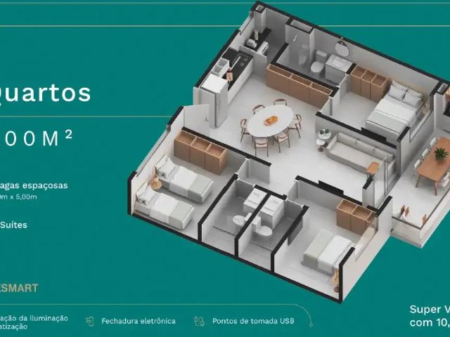 Apartamento para Venda em Ipojuca/PE Praia do Cupê 3 Quartos