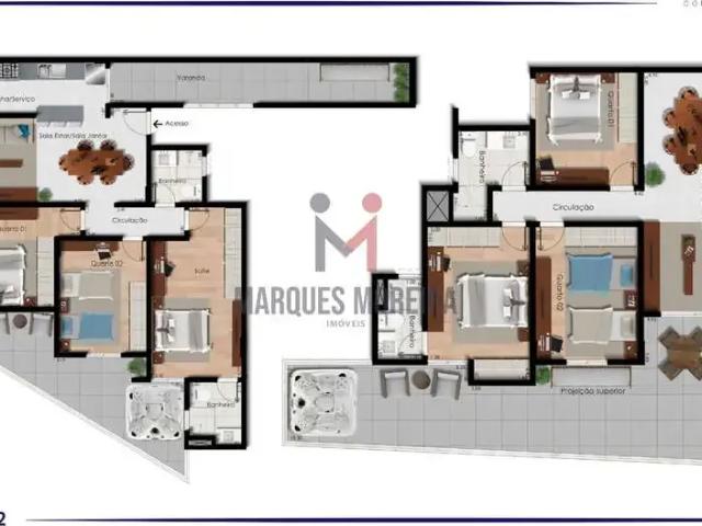 Apartamento para Venda em Juiz de Fora/MG Jardim das Laranjeiras 3 Quartos