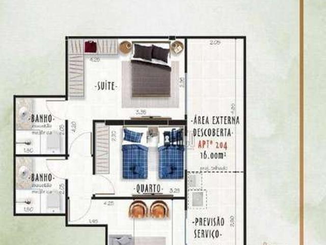 Apartamento para Venda em Juiz de Fora/MG Jardim Glória 2 Quartos