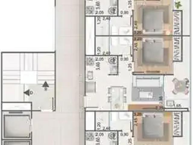 Apartamento para Venda em Juiz de Fora/MG São Pedro 2 Quartos