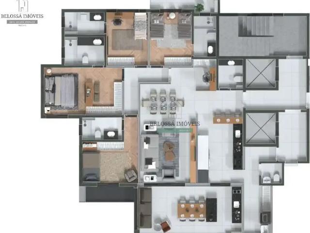 Apartamento para Venda em Jundiaí/SP Anhangabaú 4 Quartos