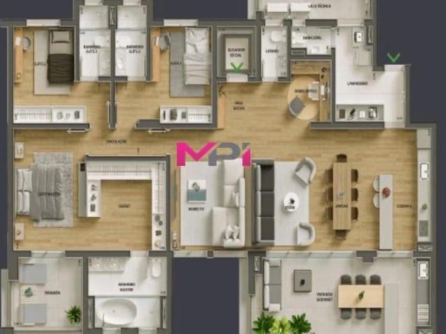 Apartamento para Venda em Jundiaí/SP Jardim das Samambaias 3 Quartos