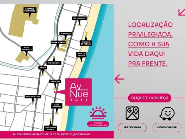 Apartamento para Venda em Jaboatão dos Guararapes/PE Piedade 1 Quartos