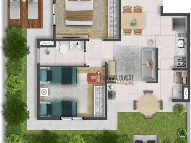 Apartamento para Venda em Jaguariúna/SP Chácara São José 2 Quartos