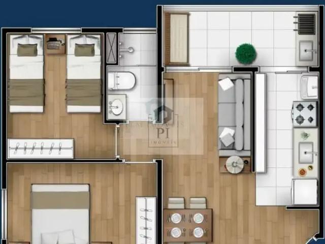 Apartamento para Venda em Jandira/SP Jardim Sagrado Coração 2 Quartos