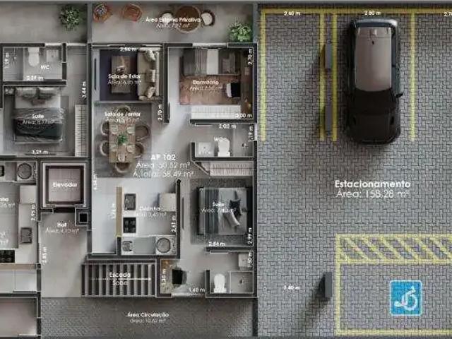 Apartamento para Venda em João Pessoa/PB Altiplano Cabo Branco 3 Quartos