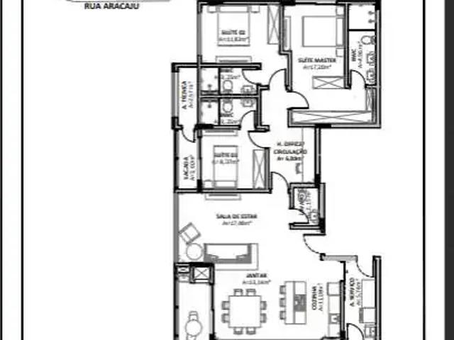Apartamento para Venda em Joinville/SC América 3 Quartos