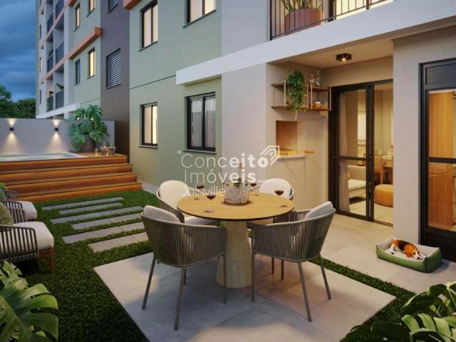 Apartamento para Venda em Joinville/SC Anita Garibaldi 2 Quartos