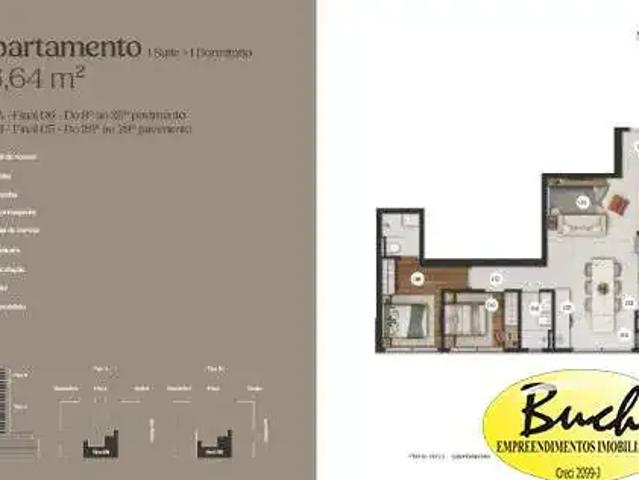 Apartamento para Venda em Joinville/SC Anita Garibaldi 2 Quartos